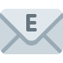 E-mail Symbol on Twitter / X