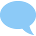 Left Speech Bubble on Twitter / X