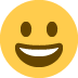 Grinning Face on Twitter / X