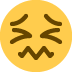 Confounded Face on Twitter / X