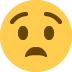 Anguished Face on Twitter / X