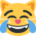 Cat Face With Tears Of Joy on Twitter / X