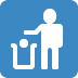 Put Litter In Its Place Symbol on Twitter / X