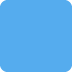 Large Blue Square on Twitter / X