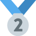 Second Place Medal on Twitter / X