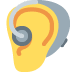 Ear With Hearing Aid on Twitter / X