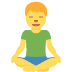Man In Lotus Position on Twitter / X
