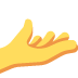 Palm Up Hand on Twitter / X