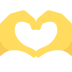 Heart Hands: Medium Skin Tone on Twitter / X