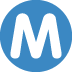 Circled Latin Capital Letter M on Twitter / X