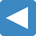 Black Left-pointing Triangle on Twitter / X