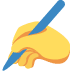 Writing Hand on Twitter / X