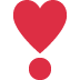 Heart Exclamation on Twitter / X