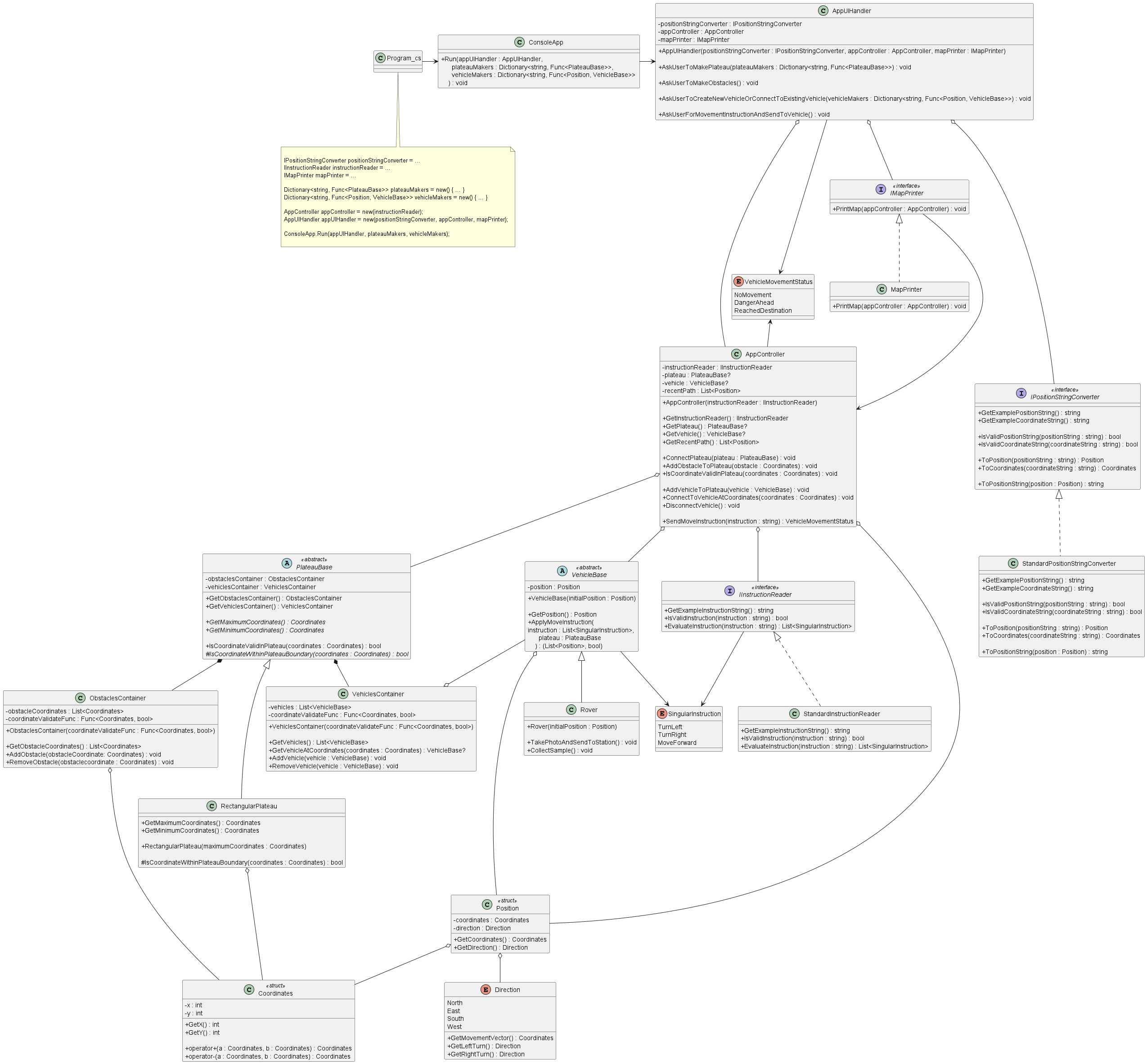 C Programming Language Mars Rover GitHub - iamfranco/MarsRoverChallenge: C# solution to the Mars Rover ...
