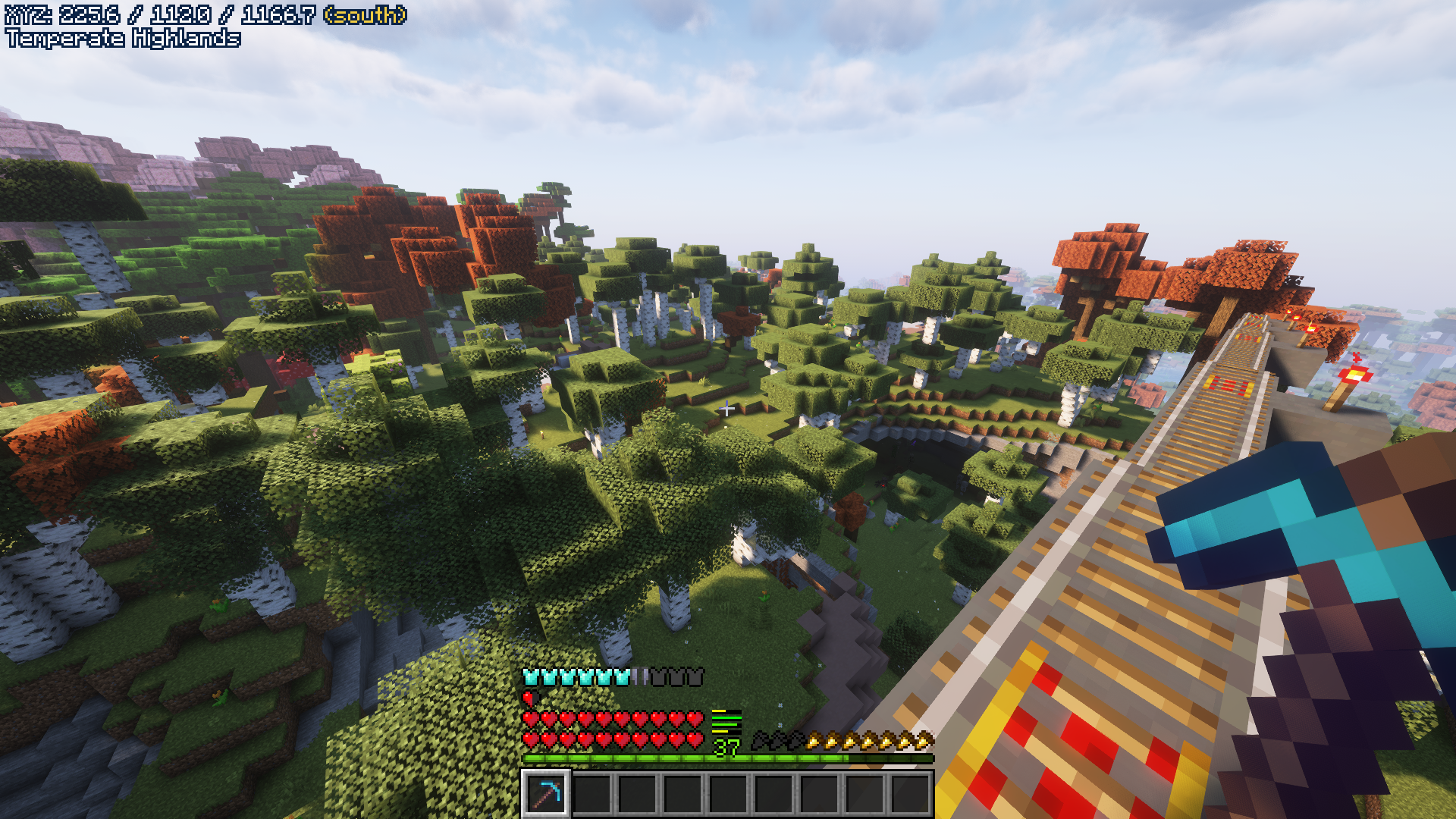 Showing modded biome