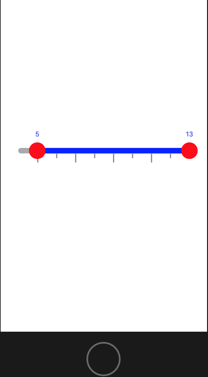 Use this if ranges with vertical line has to be shown.