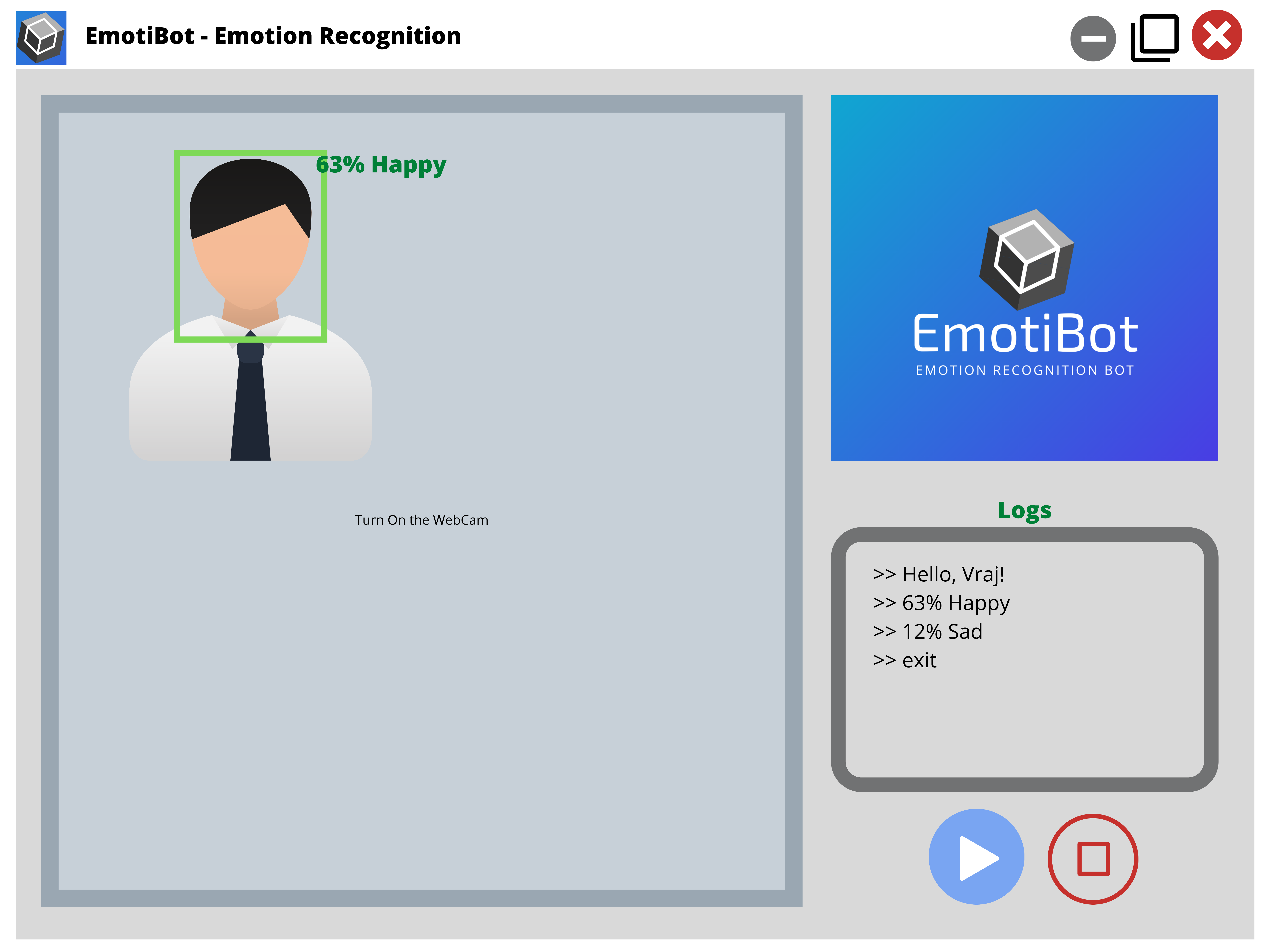 GitHub - iamkotwala/EmotiBot: Extraction of Facial Features for Emotion ...