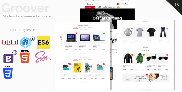 groover-free-premium-ecommerce-template 网站模板截图