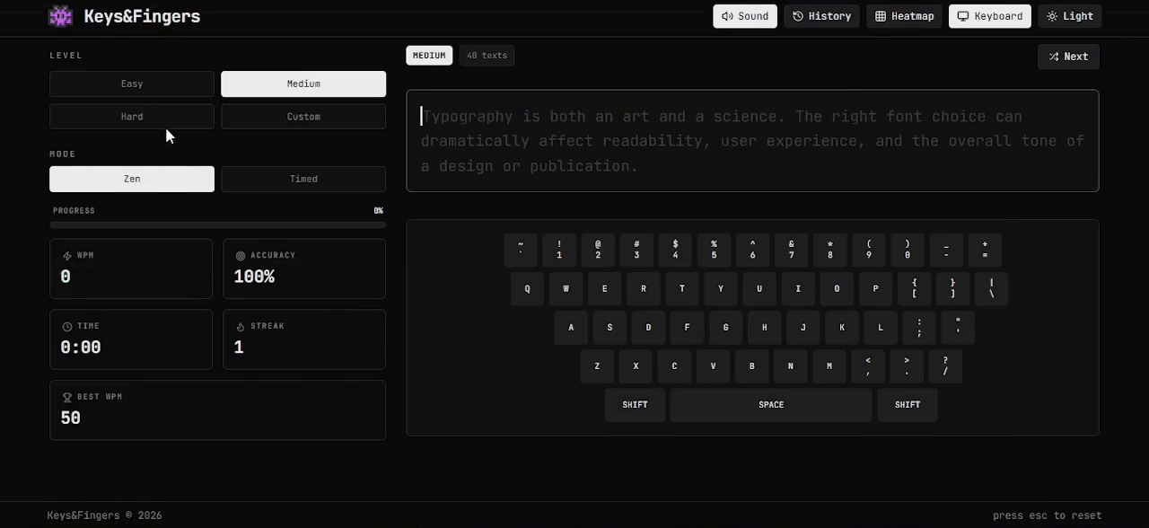 Keys&Fingers Preview
