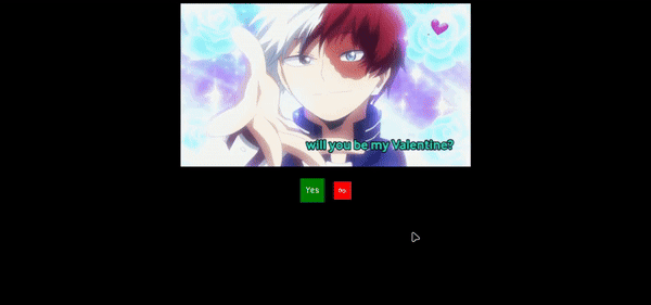 valentine button demo