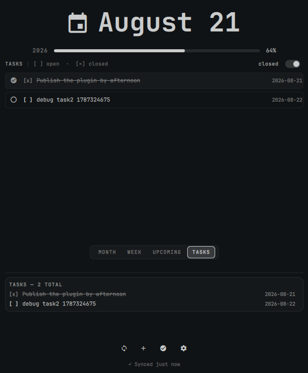 Tasks