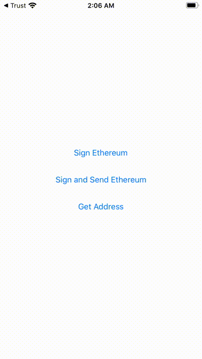 Sign Message and Transaction