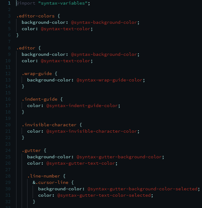 Syntax Screenshot