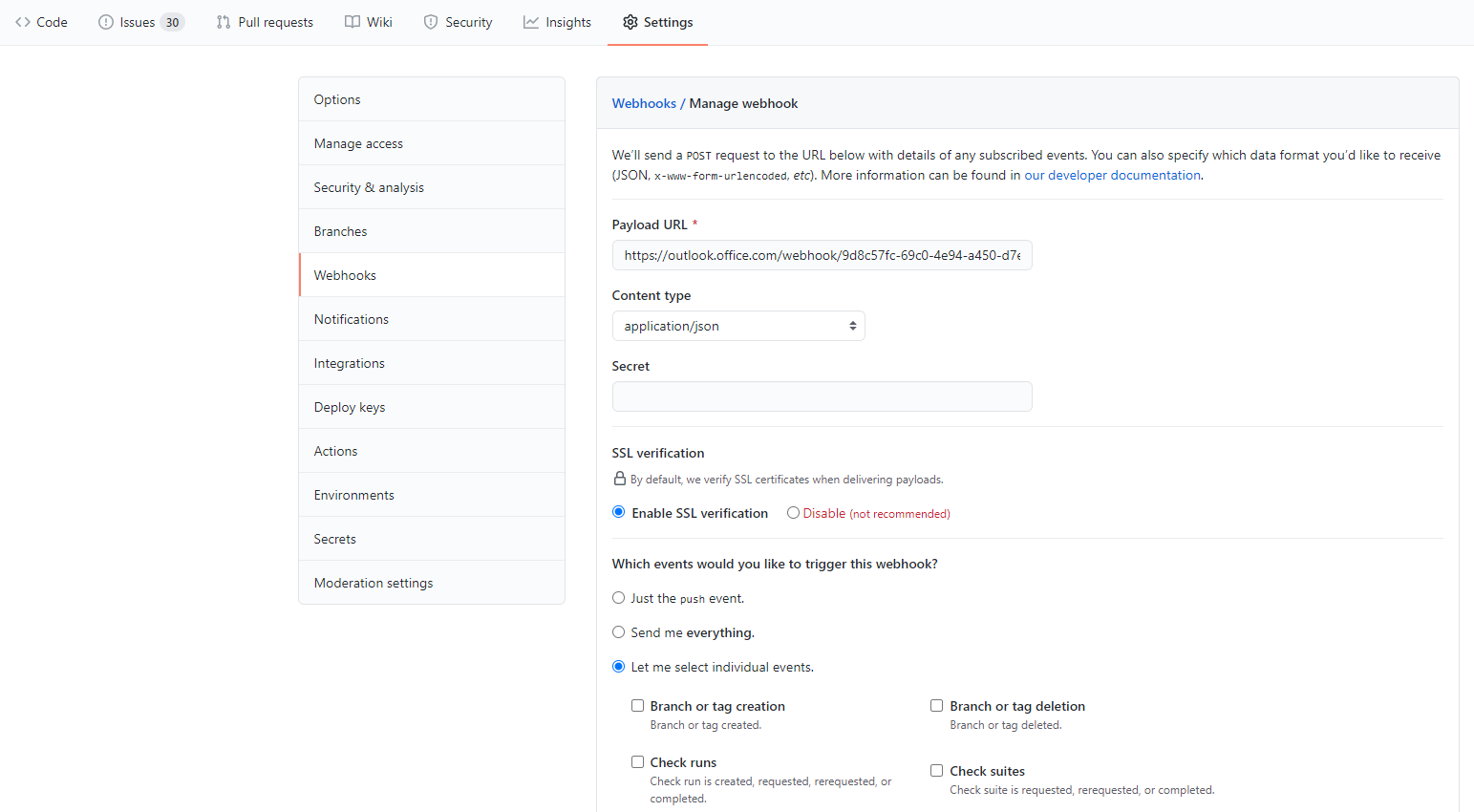 Configure Webhooks