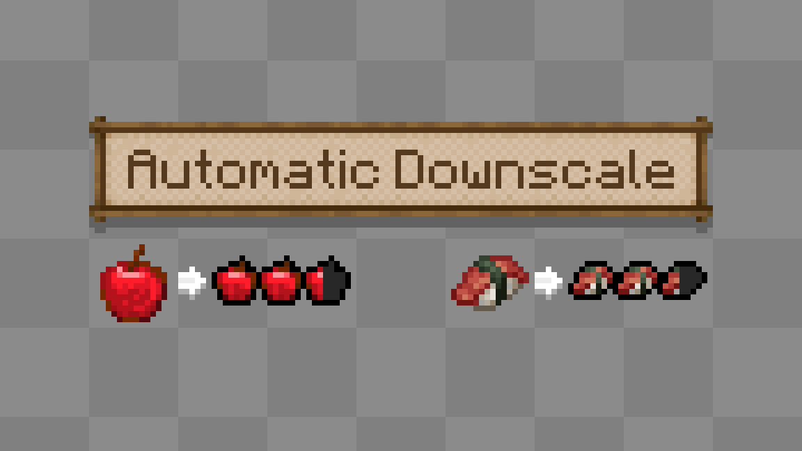 automatic downscale