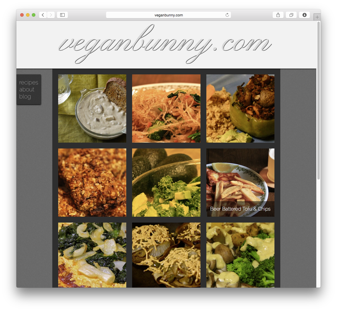 GitHub - iamveronica/veganbunny.com: This is a website that I created ...
