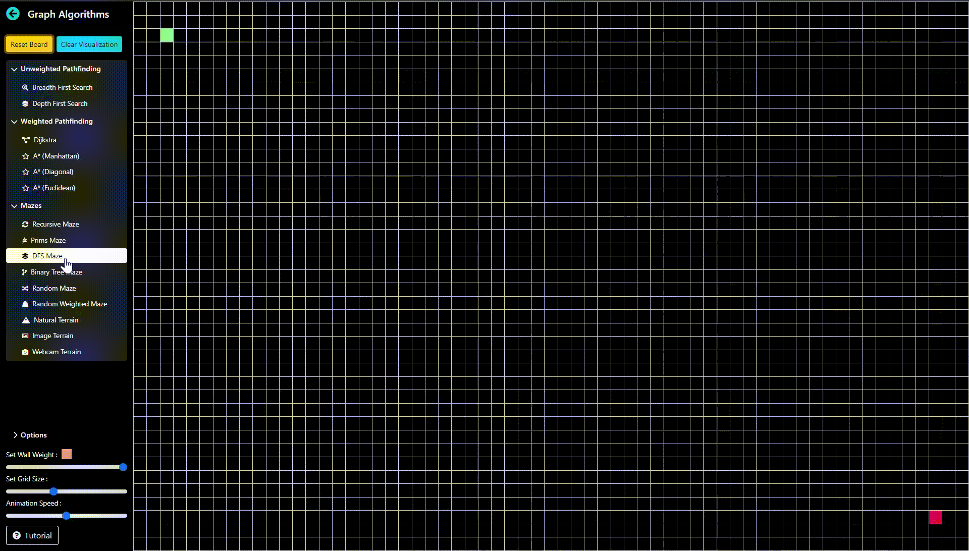 Graph and Maze Algorithms