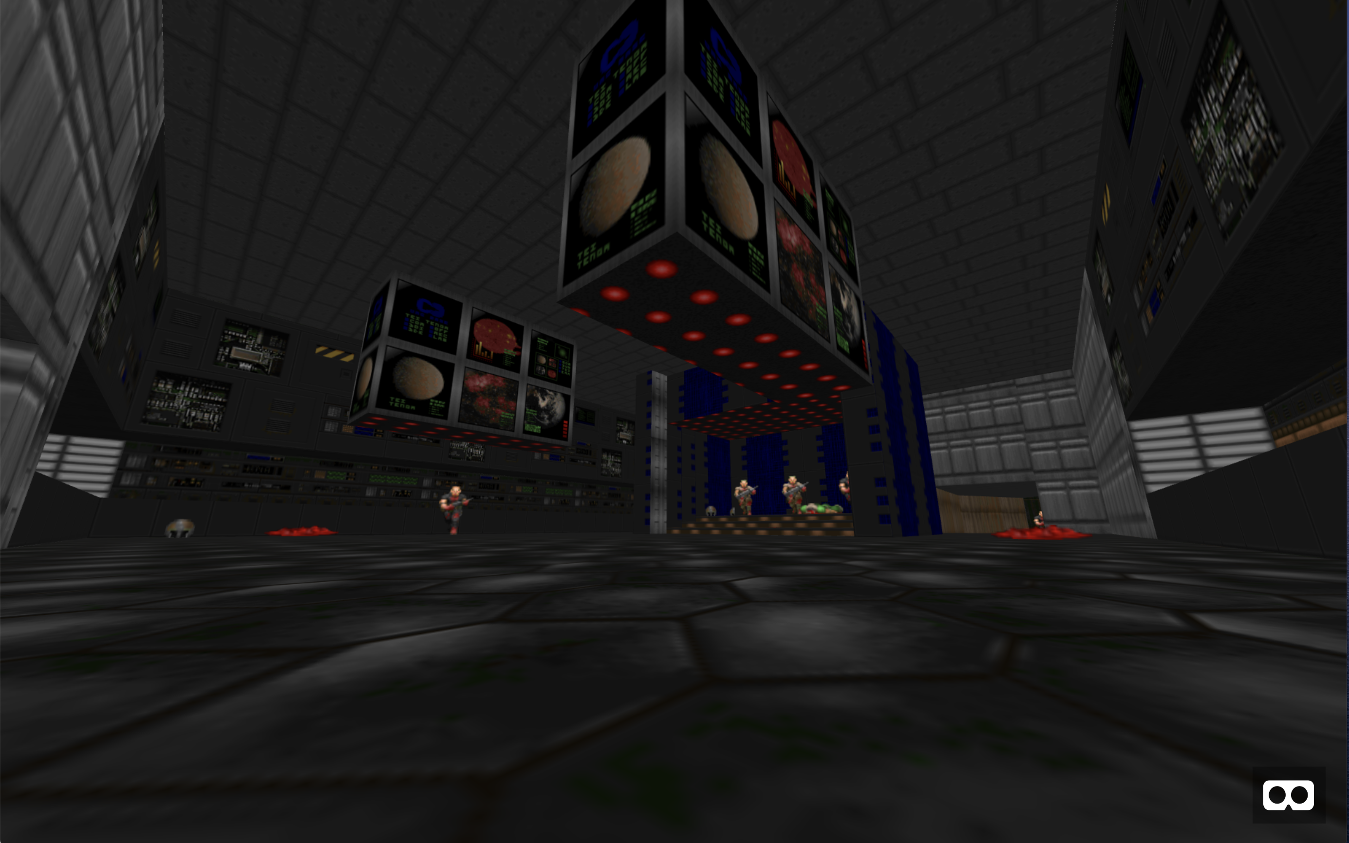 doom e1m1 screenshot