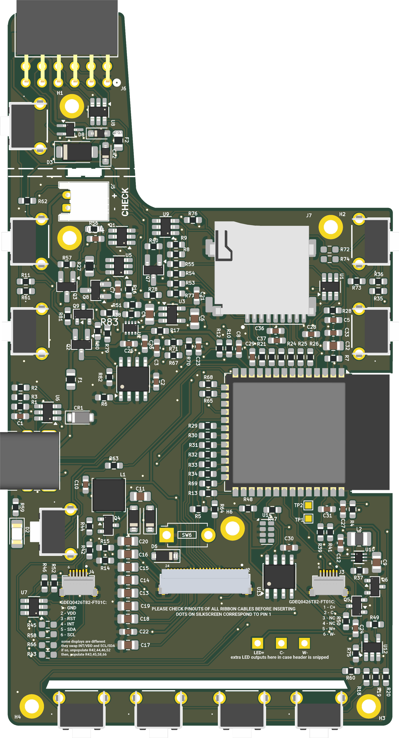 Silkscreen pcb, from the project README