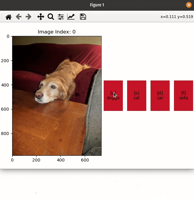 gif of usage for labelling images of cats and dogs