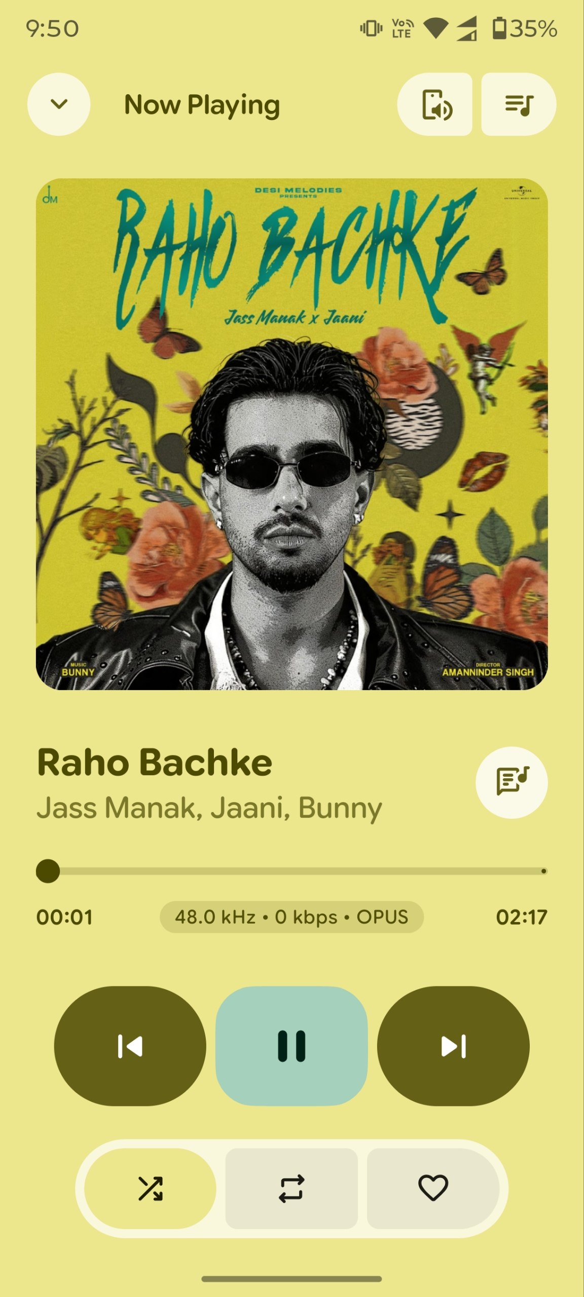 Pixel Music Player Sheet