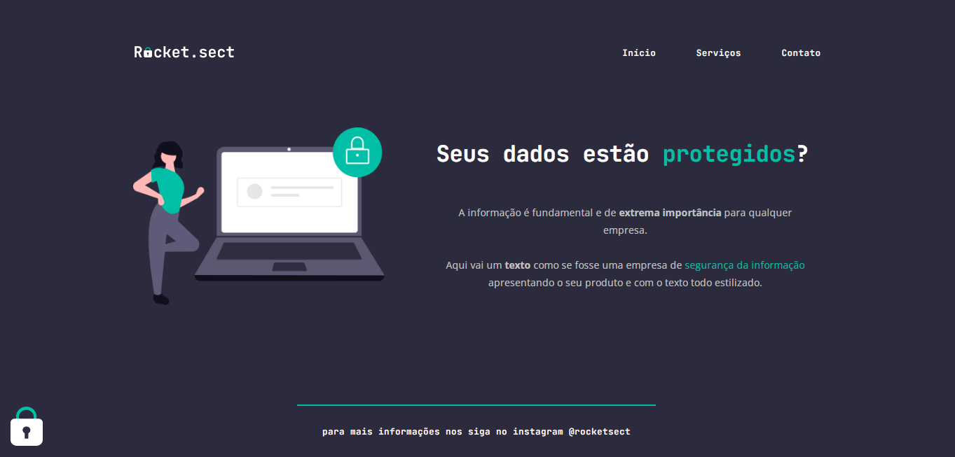 Projeto envolvendo HTMl e CSS