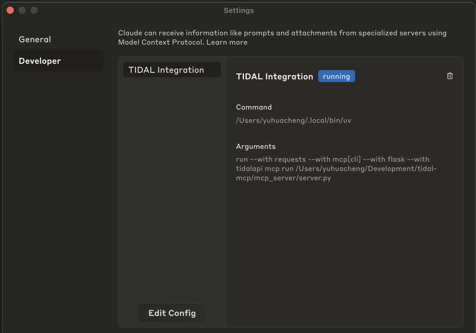 Claude MCP Configuration