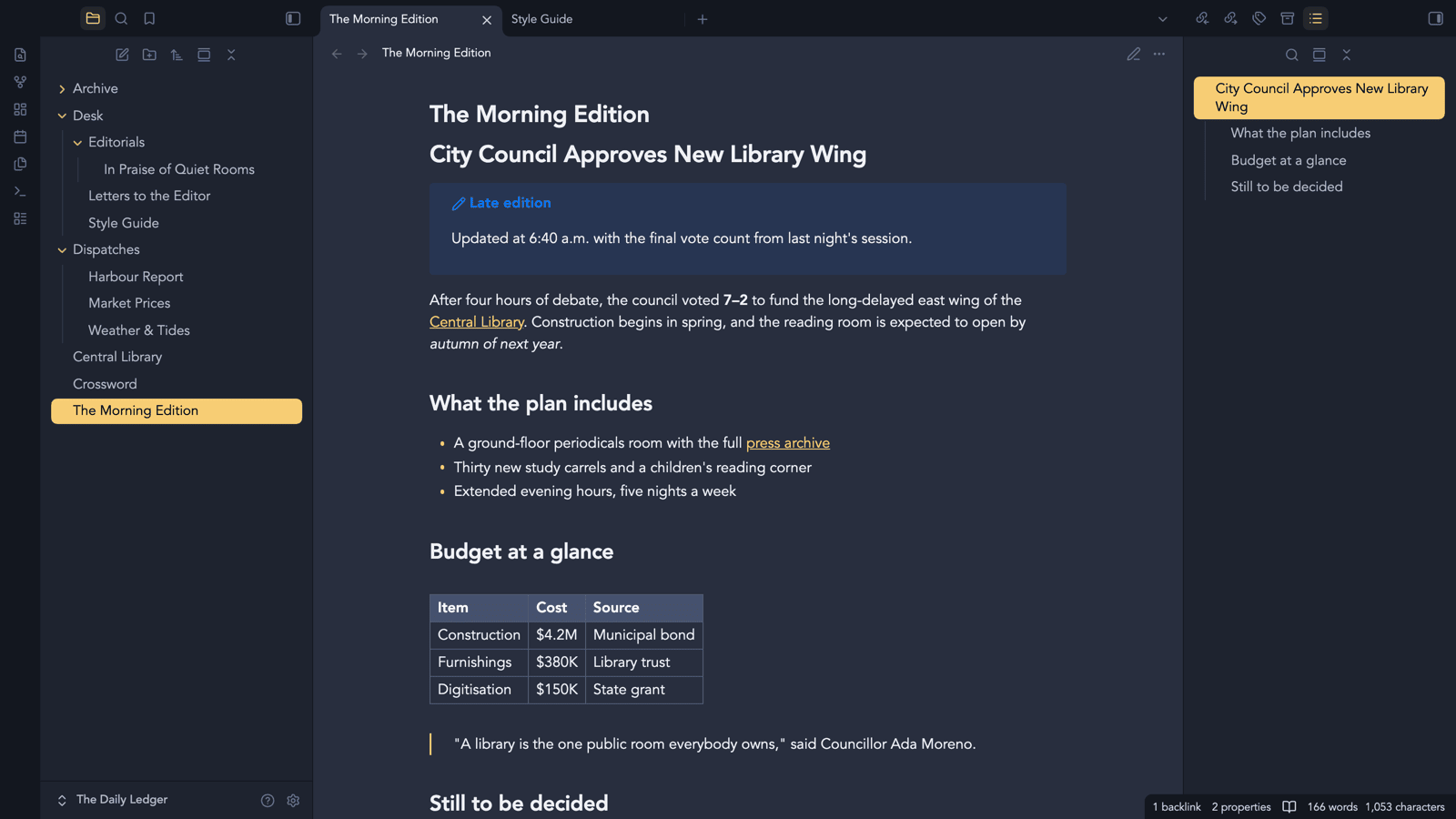 Dark mode, Red Graphite's scheme