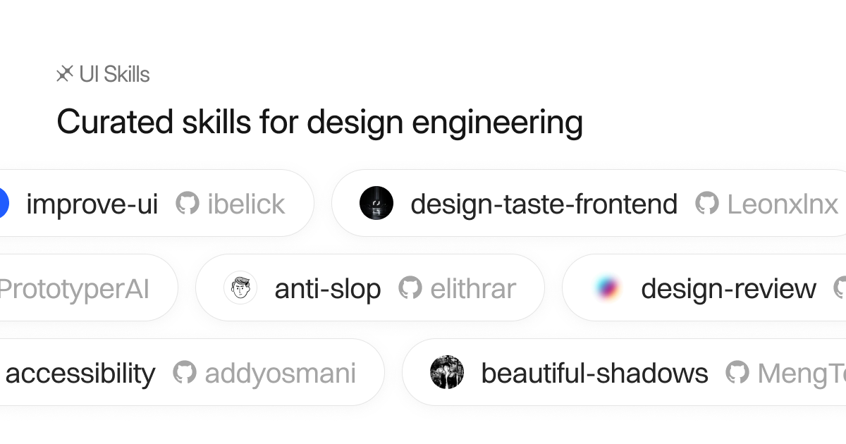 UI Skills