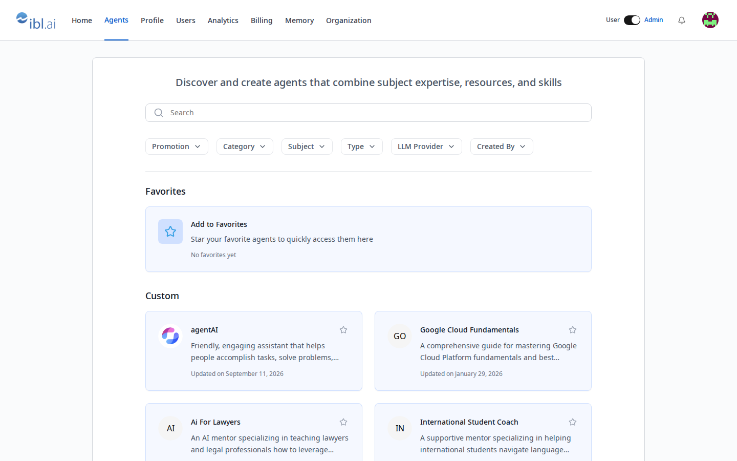 Agent Search