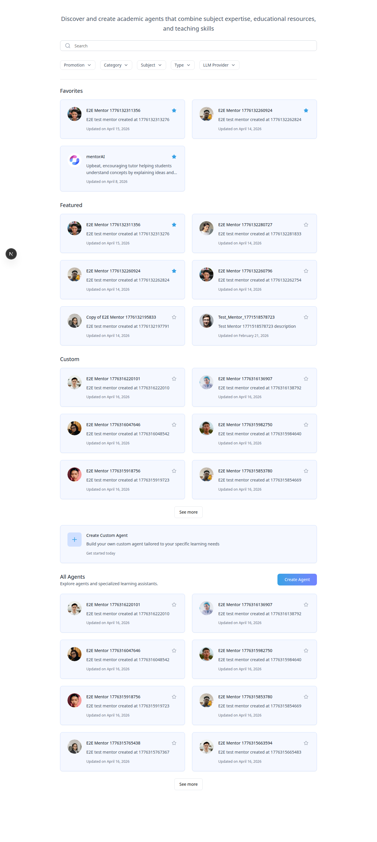 Agent Search
