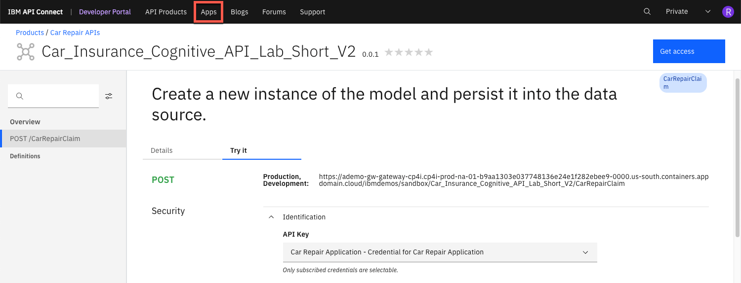 Api Pak Cloud Pak for Integration for Sales