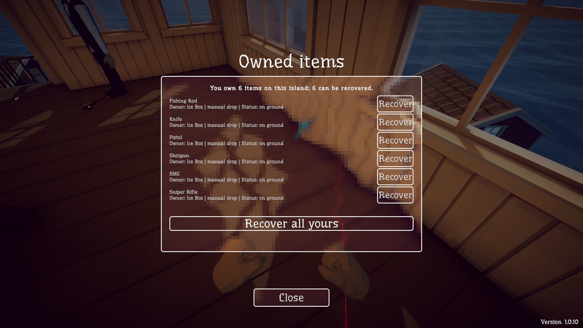 How to Fish OwnedItemRecovery