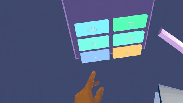 Toggling the sky between full immersion and mixed-reality passthrough — the real room fades cleanly in and out with no blocky halos at object edges