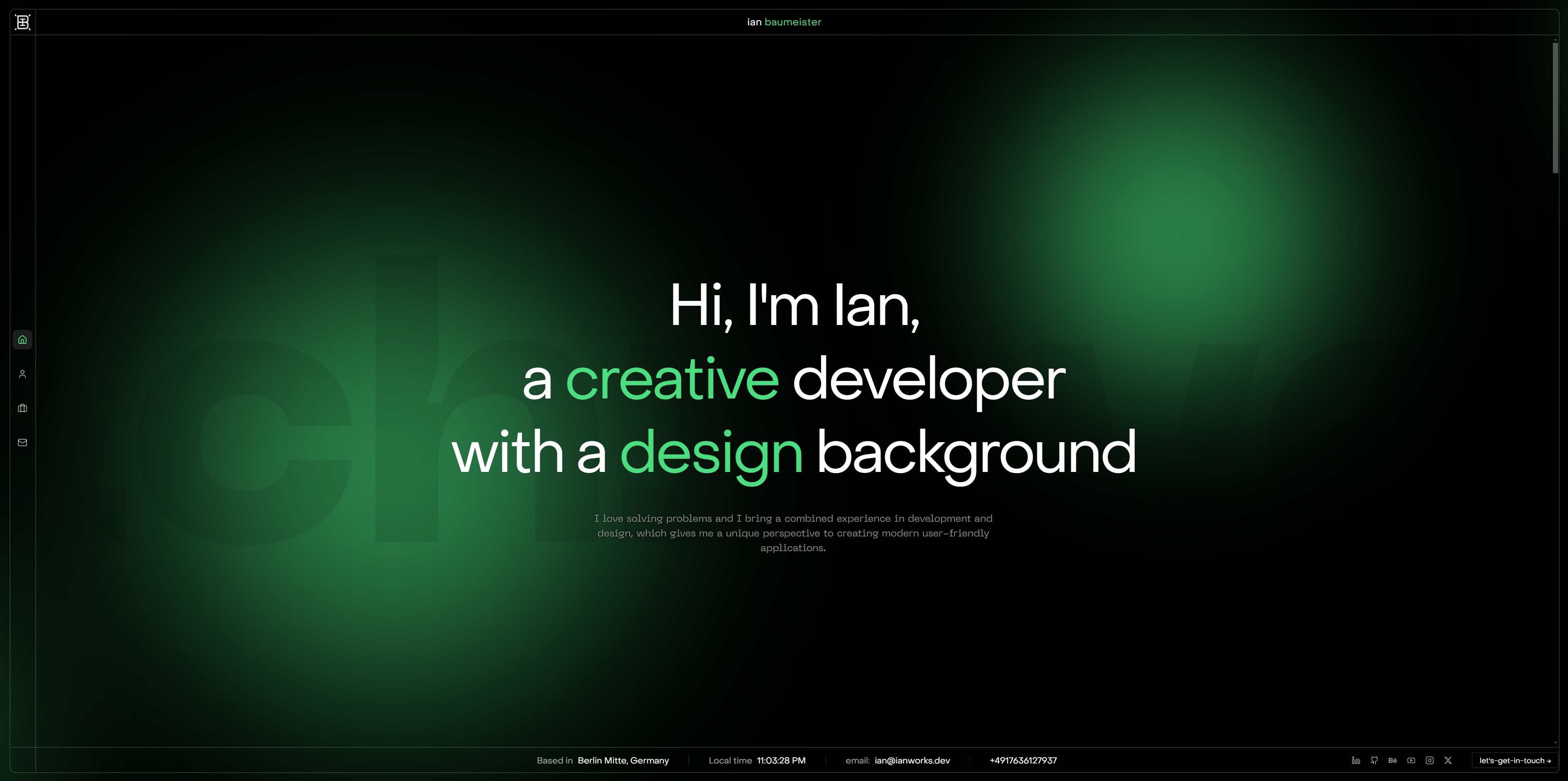 Portfolio Homepage