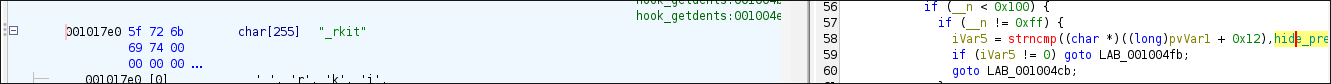 Hide Prefix for files