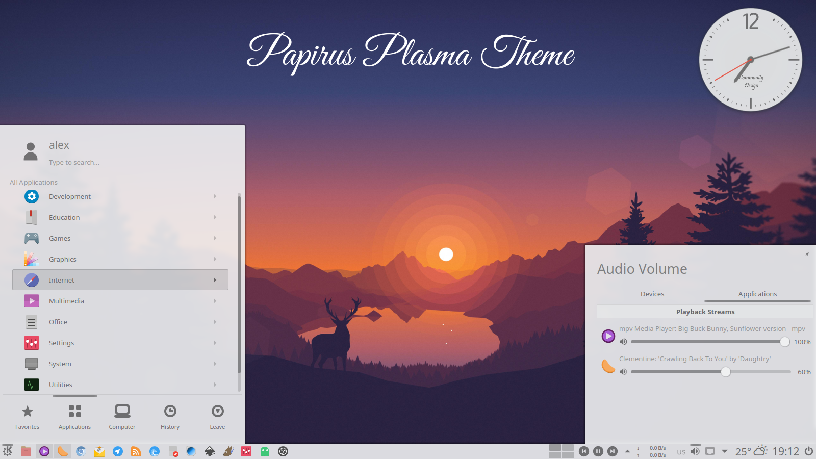 GitHub - icaroperseo/papirus-plasma-theme: Papirus plasma theme for KDE