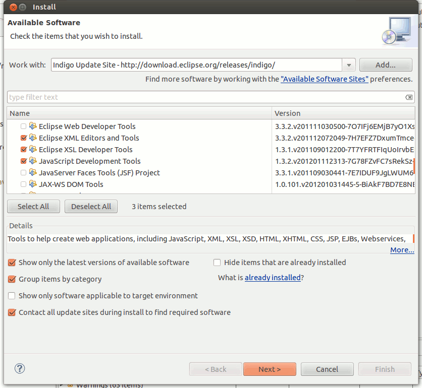 Install Software Dialog 5