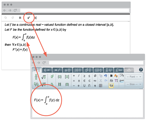 MathType plugin example