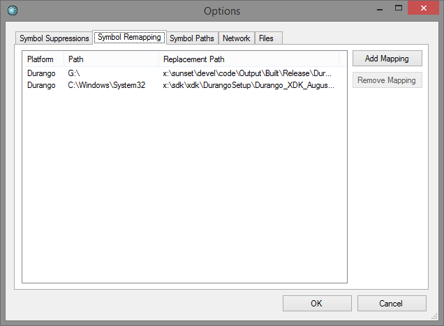 Symbol Remapping